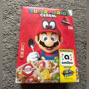 Super Mario Cereal - Red Mario Box DISPLAY double box